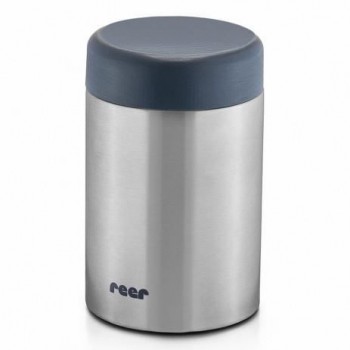 Cutie termica pentru mancare bebelusi, otel inoxidabil pur vidat, 300 ml, Reer Pure 90408