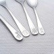 Set 4 tacamuri pentru copii, din otel inoxidabil cromat, Reer 22238 Set 4 tacamuri pentru copii, din otel inoxidabil cromat, Reer 22238