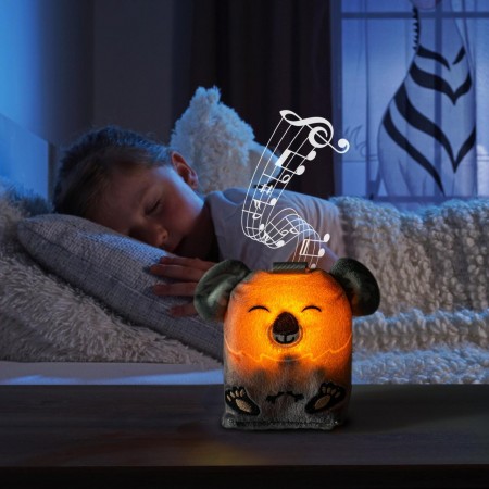 Jucarie din plus pentru somn Sleepy Koala, cu lumina de veghe si muzica pentru bebelusi, 0+ luni, Reer 52451