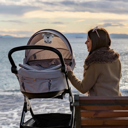 Jucarie din plus pentru somn Sleepy Koala, cu lumina de veghe si muzica pentru bebelusi, 0+ luni, Reer 52451