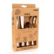 Set 4 tacamuri pentru copii, din otel inoxidabil cromat, Reer 22238 Set 4 tacamuri pentru copii, din otel inoxidabil cromat, Reer 22238