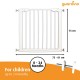 Poarta de siguranta pentru copii, 75-81 cm, extensibila, montare prin presiune, fara gaurire, metal, alb, Guardino 700010 Poarta de siguranta pentru copii, 75-81 cm, extensibila, montare prin presiune, fara gaurire, metal, alb, Guardino 700010