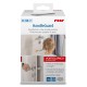 Set 4 protectii clanta usa, din silicon, acoperire completa, Reer HandleGuard 70091