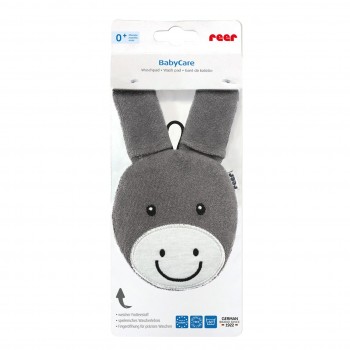 Manusa de baie pentru bebelusi, material textil, forma magarus, fara BPA, 0+ luni, Reer BabyCare Wash Pad 81091
