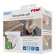 Set 4 protectii de colturi din spuma poliuretan, cu banda adeziva 3M, rezistenta la muscaturi, albe, Reer 82030
