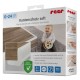 Set 2 benzi de protectie universala din spuma poliuretan pentru muchii si colturi, rezistente la muscaturi, albe, 2 x 1 m, Reer 82040