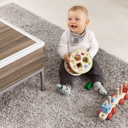 Set 2 benzi de protectie universala din spuma poliuretan pentru muchii si colturi, rezistente la muscaturi, albe, 2 x 1 m, Reer 82040
