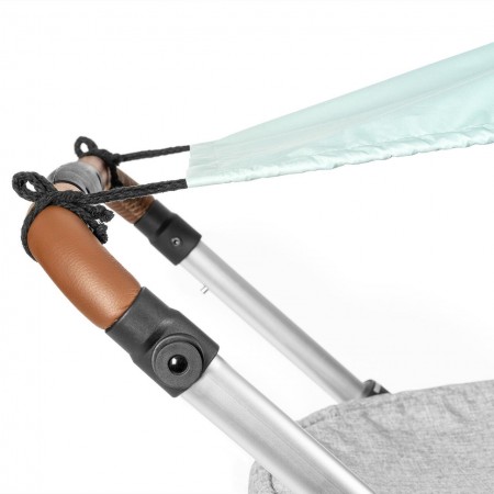 Copertina pentru protectie solara UV 50+, parasolar pentru carucior de copii, model universal, verde menta, Reer ShineSafe Mint 84223 Copertina pentru protectie solara UV 50+, parasolar pentru carucior de copii, model universal, verde menta, Reer ShineSafe Mint 84223