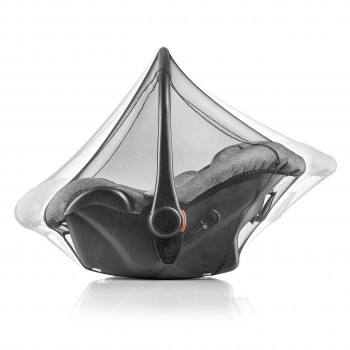 Plasa de insecte pentru scoica si scaun auto bebelusi, protectie tantari, 0+ luni, neagra, Reer BiteSafe 87011