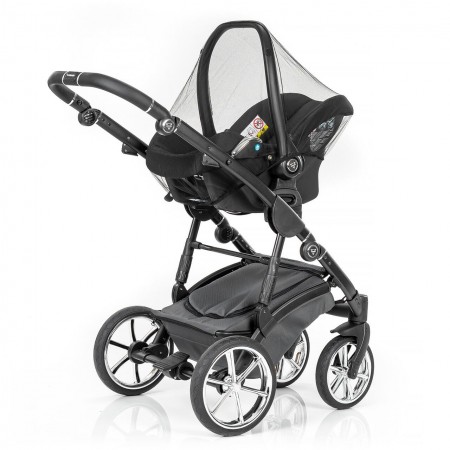 Plasa de insecte pentru scoica si scaun auto bebelusi, protectie tantari, 0+ luni, neagra, Reer BiteSafe 87011 Plasa de insecte pentru scoica si scaun auto bebelusi, protectie tantari, 0+ luni, neagra, Reer BiteSafe 87011