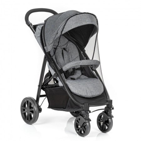 Plasa de insecte pentru carucior bebelusi, protectie tantari, 0+ luni, neagra, Reer BiteSafe black 87021