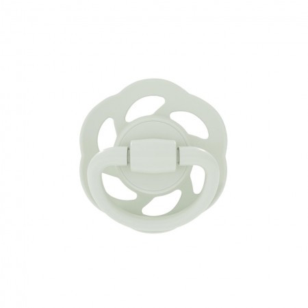 Set 2 suzete Cherry Green Newborn Boy cu tetina din latex natural, forma rotunda, cu inel, recomandate pentru nou-nascuti 0-2 luni, nip 38748