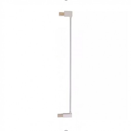 Extensie poarta de siguranta pentru copii Guardino, 7 cm, montare prin presiune, metal, alb, 700011 Extensie poarta de siguranta pentru copii Guardino, 7 cm, montare prin presiune, metal, alb, 700011