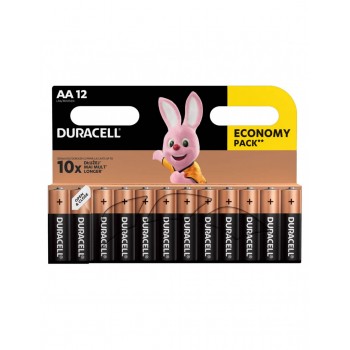 Baterii Duracell R6 Basic , AAK12 alcaline 12buc