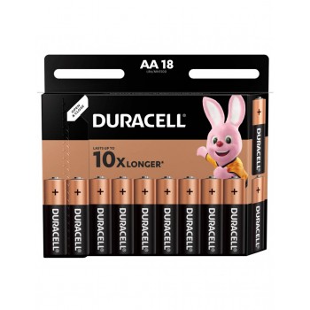 Baterii Duracell R6 Basic , AAK18 alcaline 18buc