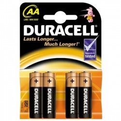 Baterii Duracell Basic R6, AA alcaline 4buc