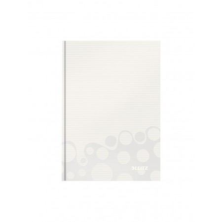 Caiet birou a5 dictando alb coperta carton wow leitz