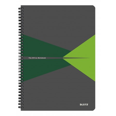 Caiet birou spira a4 aritmetica verde leitz