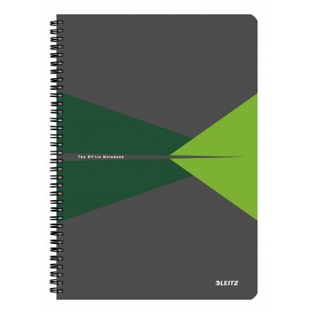 Caiet birou spira a4 aritmetica verde office leitz