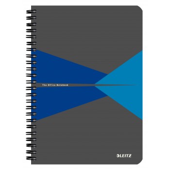 Caiet birou spira a5 aritmetica albastru coperta pp office leitz