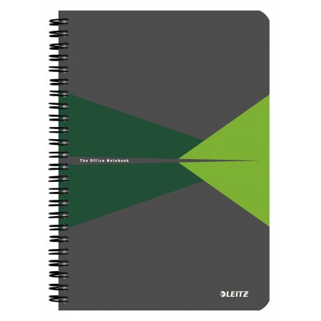 Caiet birou spira a5 aritmetica verde coperta pp office leitz