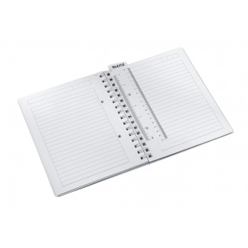 Caiet birou spira a5 dictando mov coperta pp wow leitz