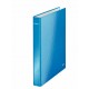 Caiet mecanic a4 2 inele 25mm/40mm albastru metalizat wow leitz