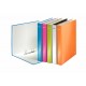 Caiet mecanic a4 2 inele 25mm/40mm albastru metalizat wow leitz