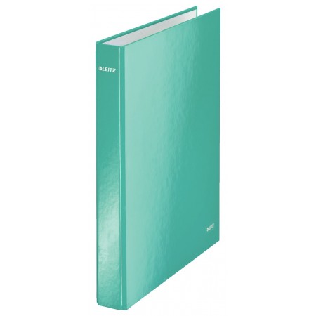 Caiet mecanic a4 2 inele 25mm/40mm turcoaz metalizat wow leitz Caiet mecanic a4 2 inele 25mm/40mm turcoaz metalizat wow leitz