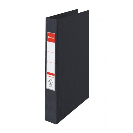 Caiet mecanic a4 2 inele 25mm/42mm negru standard esselte