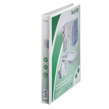 Caiet mecanic a4 4 inele 20mm/38mm alb maxi panorama leitz