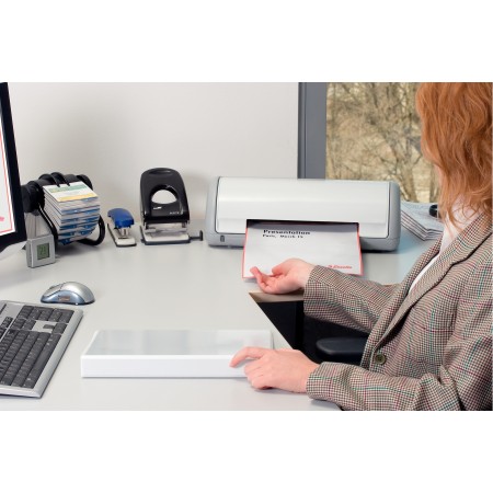 Caiet mecanic a4 4 inele 20mm/38mm alb panorama esselte