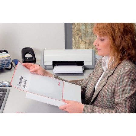 Caiet mecanic a4 4 inele 20mm/38mm alb panorama esselte