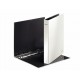 Caiet mecanic a4 4 inele 25mm/40mm alb metalizat wow leitz