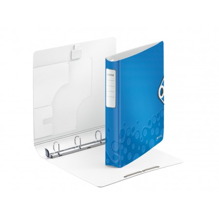 Caiet mecanic a4 4 inele 30mm/52mm albastru softclick leitz Caiet mecanic a4 4 inele 30mm/52mm albastru softclick leitz