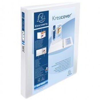 Caiet mecanic a4+ 4 inele 44 mm 2 buzunare kreacover exacompta