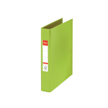 Caiet mecanic a5 2 inele 25mm/42mm verde standard esselte