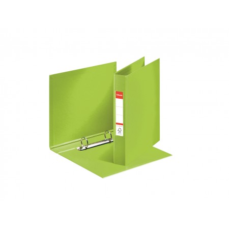 Caiet mecanic a5 2 inele 25mm/42mm verde standard esselte