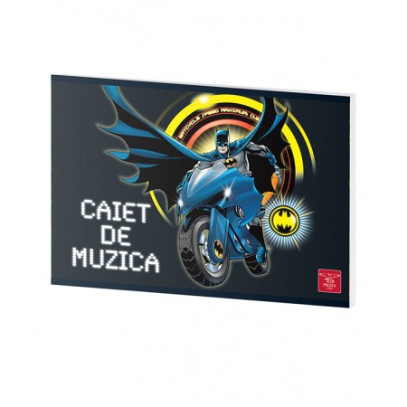 Caiet muzica 24f licente batman pigna