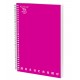 Caiet spira a4 100f dr monocromo pigna