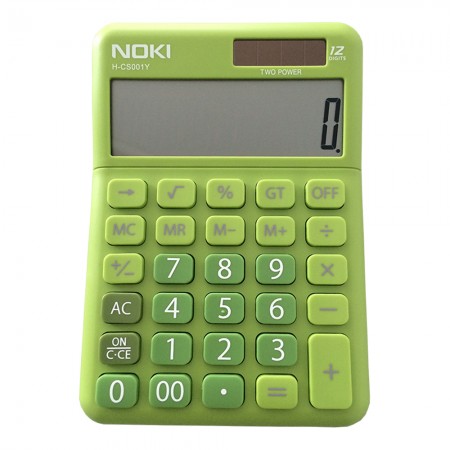 Calculator birou 12dig hcs001 verde noki