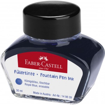Cerneala 30ml albastra faber-castell
