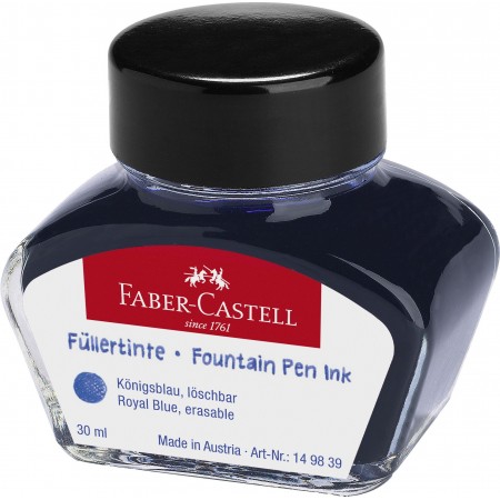 Cerneala 30ml albastra faber-castell