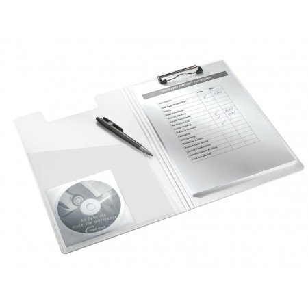 Clipboard dublu mov metalizat wow leitz