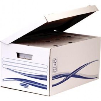 Container arhivare cu capac bankers box fellowes