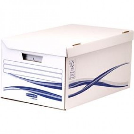 Container arhivare cu capac bankers box fellowes Container arhivare cu capac bankers box fellowes