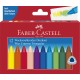 Creioane cerate triunghiulare 12 culori faber-castell