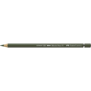 Creion colorat acuarela verde crom opac 174 a. durer faber-caste