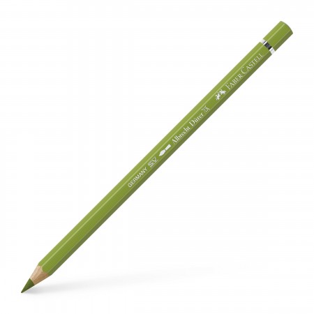 Creion colorat acuarela verde galbui-pamant 168 a. durer faber-c