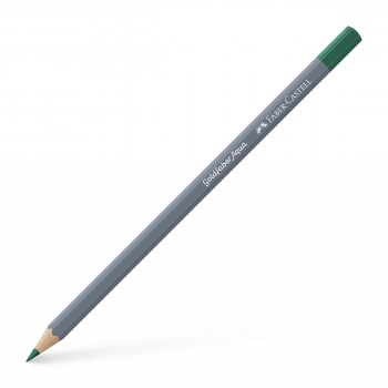 Creion colorat aquarelle verde smarald goldfaber faber-castell